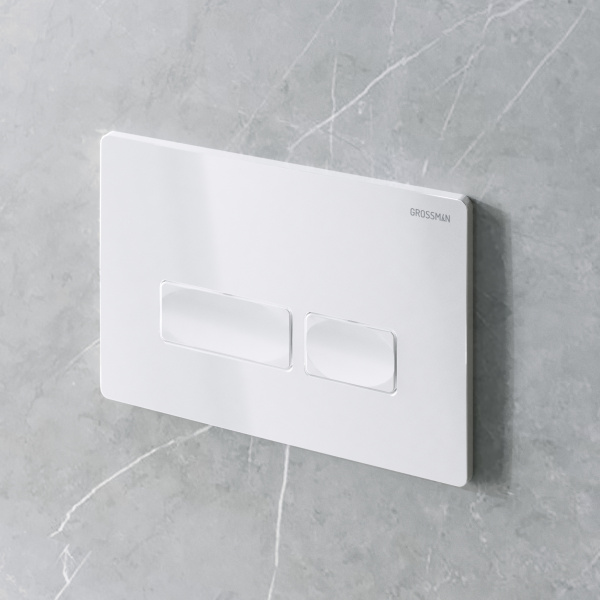 Клавиша смыва Grossman Pragma 700.K31.03.000.000 белый глянцевый